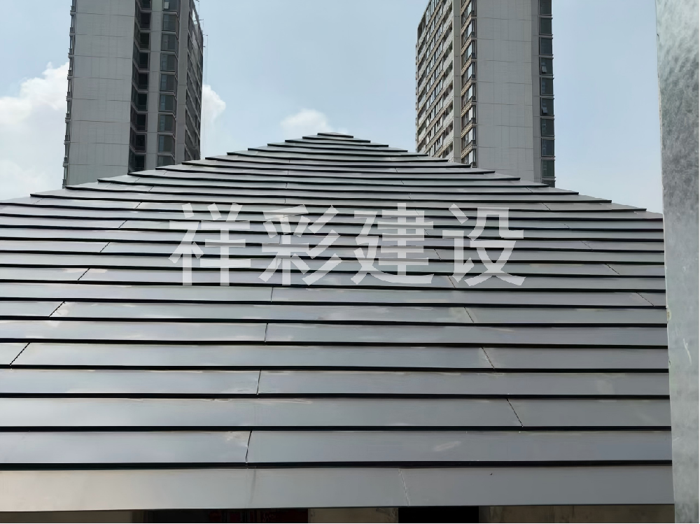 铝镁锰金属屋面阶梯瓦